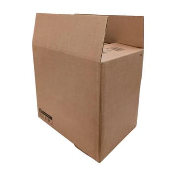 Vouwdoos 450x300x400mm dubbelgolf karton bruin fefco 0201, Ophalen of Verzenden