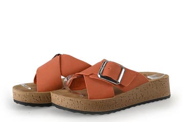 Rohde Slippers in maat 38 Oranje, Kleding | Dames, Slippers, Overige kleuren, Verzenden, Rohde