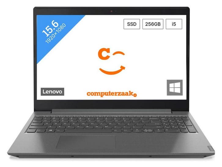 Lenovo V15-IIL - Laptop - 15,6 inch - Zwart, Computers en Software, Windows Laptops, Zo goed als nieuw, Verzenden