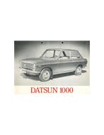 1969 DATSUN 1000 BROCHURE, Nieuw, Nissan, Author