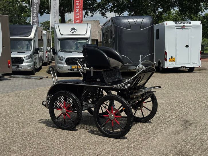 Enkelspan / Marathonwagen / Glinkowski / Paard / 23 Inch, Dieren en Toebehoren, Rijtuigen en Koetsen, Marathonwagen, Gebruikt