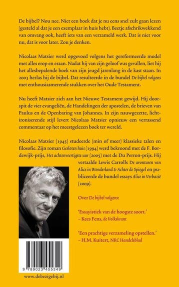 Het evangelie volgens Nicolaas Matsier - Nicolaas Matsier, Verzenden, Zo goed als nieuw, Nicolaas Matsier