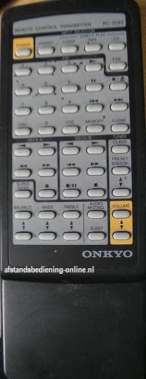 Afstandsbediening Onkyo rc-229s r-30, Ophalen of Verzenden, Nieuw, Origineel