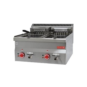 GastroM Friteuse Elektrisch 10+ 10 liter 600 lijn, Ophalen of Verzenden