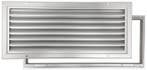Deurrooster aluminium LxH 500 x 200mm, Doe-het-zelf en Verbouw, Ventilatie en Afzuiging, Verzenden, Nieuw