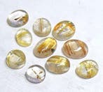 Lot - quartz rutile - 100 % natuurlijk Cabochon- 7.05 g -