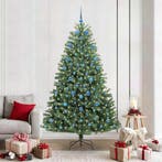 vidaXL Kunstmatige Inklapbare Kerstboom Groen 210 cm PVC en, Verzenden, Nieuw