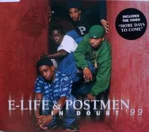 cd single - E-Life &amp; Postmen - In Doubt 99, Cd's en Dvd's, Cd Singles, Verzenden, Zo goed als nieuw, Hiphop en Rap