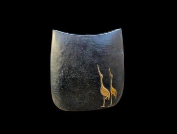 2e generatie Hzan Yamamoto bronzen vaas — Takaoka-stijl