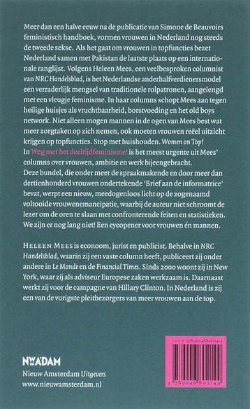 Weg Met Het Deeltijdfeminisme!, Ophalen of Verzenden, Nieuw