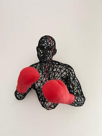 Andrea Giorgi - Fighter XL 1/1, Antiek en Kunst