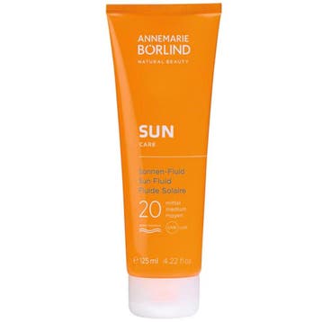 Annemarie Börlind  Sun Fluid SPF20  125 ml, Verzenden, Nieuw
