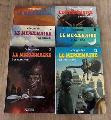 Le Mercenaire - 6x C - 6 Album - Eerste druk - 1982/2002, Boeken, Nieuw