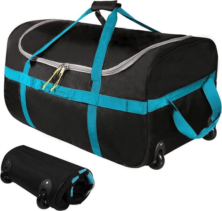 Reistas met wielen zwart | 42% Korting, Sieraden, Tassen en Uiterlijk, Koffers, 35 tot 45 cm, 60 tot 70 cm, Wieltjes, Nieuw, Overige materialen