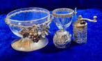 Tafelservies (4) - Kristal - Elegante decoratieve kavel