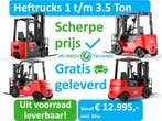 Elektrische heftruck | 1000 kg/3500 kg | Voorraad | vanaf:, 3000 tot 4000 kg, Heftruck, Elektrisch, Verzenden