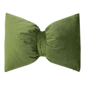 Strik Kussen Fluweel apple groen 40x60cm, Verzenden, Nieuw