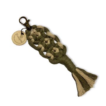 Sleutelhanger Boho - Diverse kleuren - Katoen - Macramé -, Verzamelen, Sleutelhangers, Ophalen of Verzenden, Nieuw, Overige typen