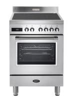 Boretti CFBI604IX fornuis Vrijstaand fornuis Electrisch, Ophalen of Verzenden, Nieuw, 95 cm of meer