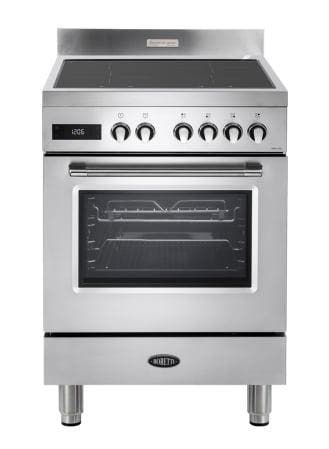 Boretti CFBI604IX fornuis Vrijstaand fornuis, Witgoed en Apparatuur, Fornuizen, Ophalen of Verzenden, Nieuw, 95 cm of meer