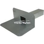 loden plakplaat model U60x100 300mm 90gr naadloos gegoten, Ophalen of Verzenden, Nieuw