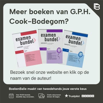 Examenbundel 2008/2009 Havo Engels 9789006074710, Verzenden, Gelezen, G.P.H. Cook-Bodegom