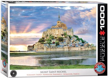Mont Saint-Michel Puzzel (1000 stukjes) | Eurographics -, Verzenden, Nieuw