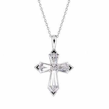 Halsketting - 14 karaat Witgoud - 2.09ct. tw. Diamant, Nieuw