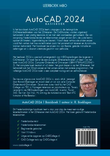 AutoCAD Basisboek / 2024 9789492250599 R. Boeklagen, Verzenden, Zo goed als nieuw, R. Boeklagen