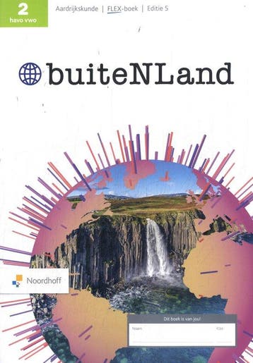 9789001022341 buiteNLand 2 havo/vwo Flex boek | Tweedehands, Verzenden, Zo goed als nieuw