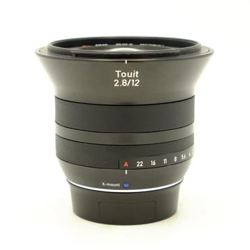 Carl Zeiss Touit 12mm F2.8 Fujifilm X-Mount (Occasion), Ophalen of Verzenden, Zo goed als nieuw, Groothoeklens