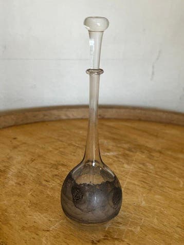 Parfumfles - Glas - Antiek parfumflesje van