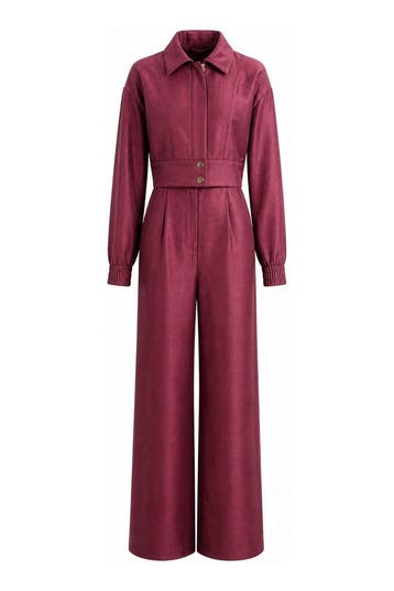 Aaiko Jumpsuit in maat M Rood, Aaiko, Verzenden, Zo goed als nieuw, Rood