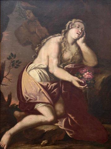 Guido Cagnacci (1601-1663), Ambito di - Maria Maddalena