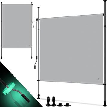 Klemluifel - Balkon luifel - Verticale luifel - 100x310 cm -, Verzenden, Zo goed als nieuw