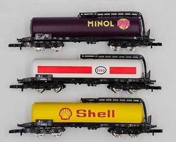 Märklin Z - 8202 / 8626 / 8625 - Modeltrein goederenwagon, Nieuw