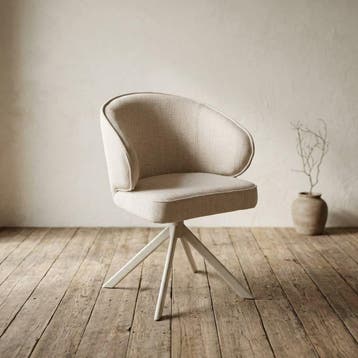 Eetkamerstoel Seoul | Beige, Ophalen of Verzenden, Nieuw