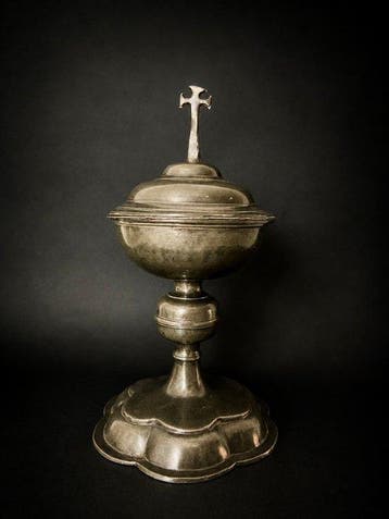Ciborium - Tin - 1750-1800 - godverdomme