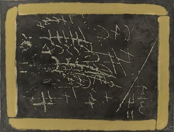 Antoni Tapies (1923-2012) - Pissarra
