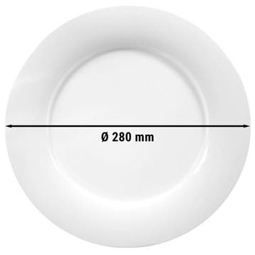 GGM Gastro | (6 stuks) SELTMANN WEIDEN | Bord - plat - Ø |, Verzenden, Nieuw, Effen, Bord(en)