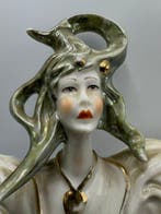 Galos - Beeld, Uniek beeld - 35 cm - Porselein - 1980, Antiek en Kunst