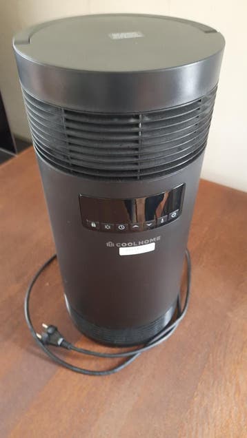 Coolhome CH22 - coolhome 1800 Watt ceramic heater - zwart, Ophalen, Nieuw