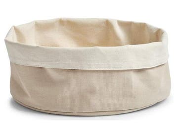 Veiling - Zeller broodzak, rond, katoen, ø 25 x 13, Gebruikt
