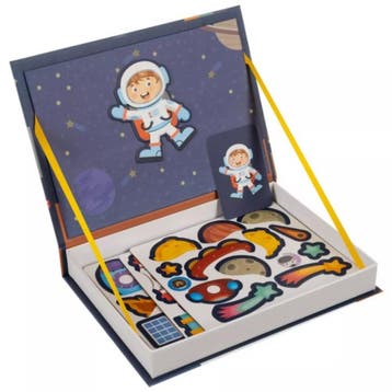 Kruzzel Magnetische Puzzel - Ruimte - 50 Magneten & 6 Kaa..., Ophalen of Verzenden, Nieuw