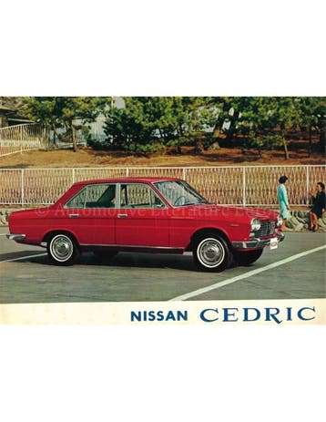 1966 NISSAN CEDRIC BROCHURE NEDERLANDS, Nieuw, Nissan, Author
