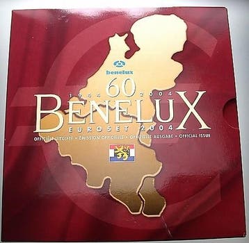 3xmunten set 1 Cent-2 Euro 2004 Benelux, Verzenden