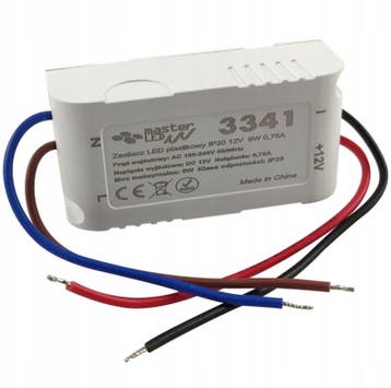 Inbouw voeding - 12 Volt - 0.75A - 9 Watt, Doe-het-zelf en Verbouw, Elektra en Kabels, Ophalen of Verzenden, Nieuw