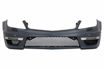 Voorbumper Facelift C63 Design Mercedes C-Class W204 S204, Auto-onderdelen, Carrosserie en Plaatwerk, Ophalen of Verzenden, Nieuw