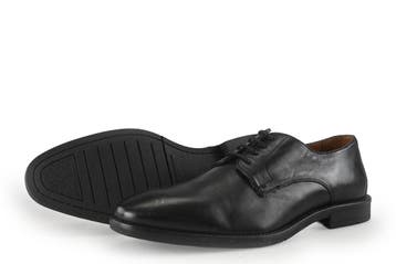 Manfield Veterschoenen in maat 42 Zwart, Kleding | Heren, Schoenen, Manfield, Verzenden, Zwart, Zo goed als nieuw