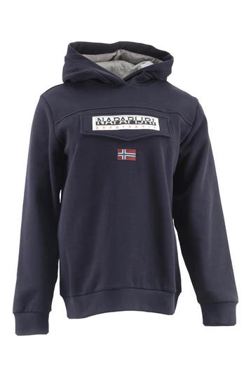 Napapijri Hoodie Jongens in maat 164 Blauw, Verzenden, Zo goed als nieuw, Napapijri, Jongen of Meisje